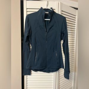 Teal Lululemon zip up jacket